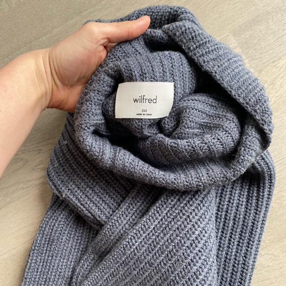 NWOT - Wilfred Montpellier Dress in Grey - XXS - Picture 4 of 6